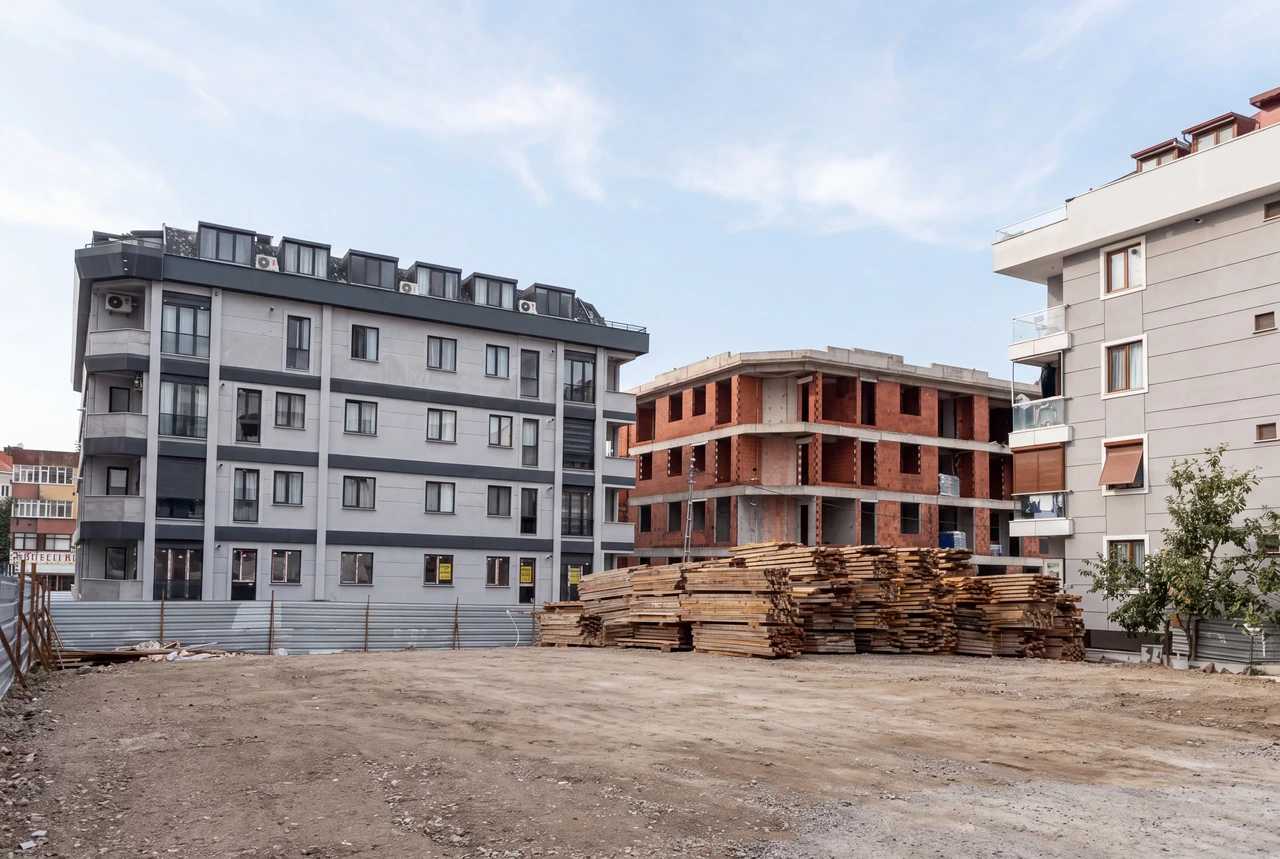 Kılavuz Apartmanı, yıkımı tamamlanan parsel
